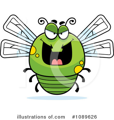 Royalty-Free (RF) Dragonfly Clipart Illustration by Cory Thoman - Stock Sample #1089626