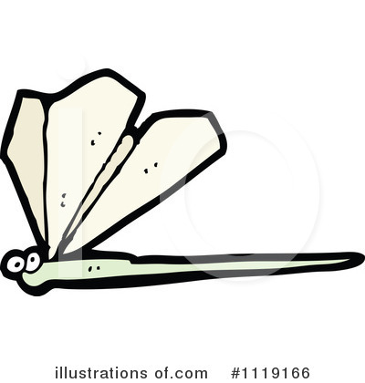 Royalty-Free (RF) Dragonfly Clipart Illustration by lineartestpilot - Stock Sample #1119166
