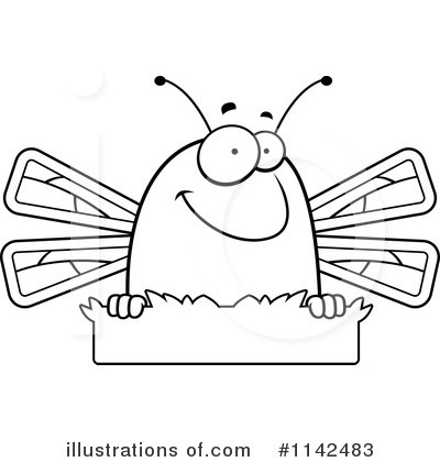 Royalty-Free (RF) Dragonfly Clipart Illustration by Cory Thoman - Stock Sample #1142483