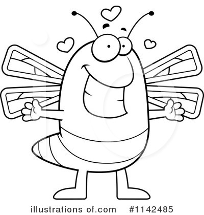 Royalty-Free (RF) Dragonfly Clipart Illustration by Cory Thoman - Stock Sample #1142485