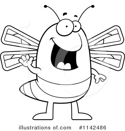 Royalty-Free (RF) Dragonfly Clipart Illustration by Cory Thoman - Stock Sample #1142486