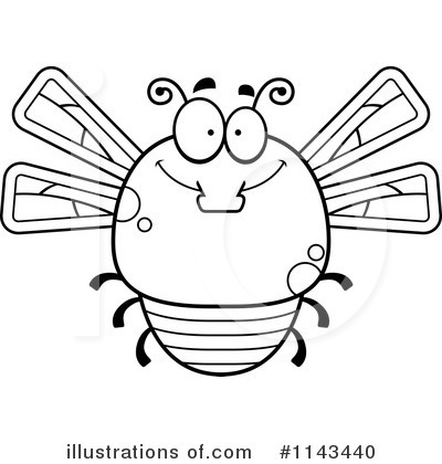 Royalty-Free (RF) Dragonfly Clipart Illustration by Cory Thoman - Stock Sample #1143440