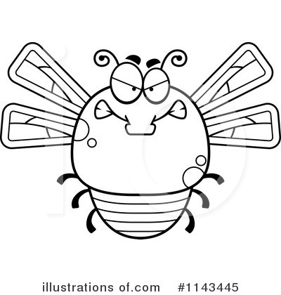 Royalty-Free (RF) Dragonfly Clipart Illustration by Cory Thoman - Stock Sample #1143445