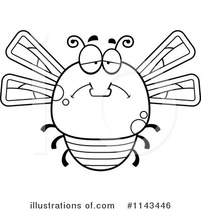 Royalty-Free (RF) Dragonfly Clipart Illustration by Cory Thoman - Stock Sample #1143446