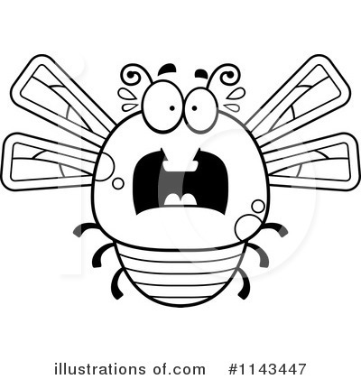 Royalty-Free (RF) Dragonfly Clipart Illustration by Cory Thoman - Stock Sample #1143447