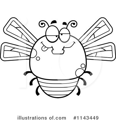 Royalty-Free (RF) Dragonfly Clipart Illustration by Cory Thoman - Stock Sample #1143449