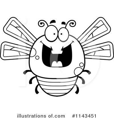 Royalty-Free (RF) Dragonfly Clipart Illustration by Cory Thoman - Stock Sample #1143451