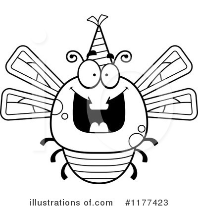 Royalty-Free (RF) Dragonfly Clipart Illustration by Cory Thoman - Stock Sample #1177423