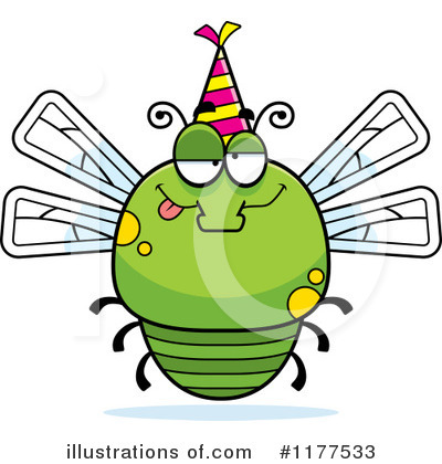 Dragonfly Clipart #1177533 by Cory Thoman