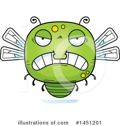 Royalty-Free (RF) Dragonfly Clipart Illustration by Cory Thoman - Stock Sample #1451201
