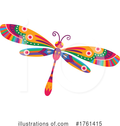 Dragonfly Clipart #1761415 by Vector Tradition SM