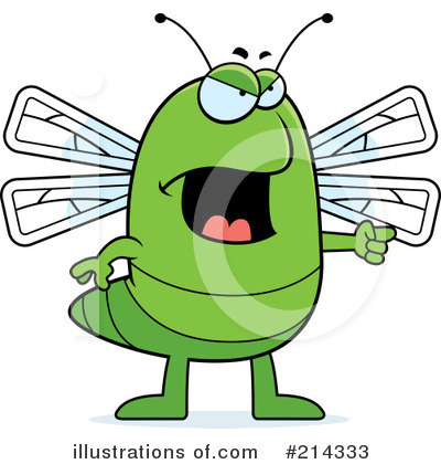 Royalty-Free (RF) Dragonfly Clipart Illustration by Cory Thoman - Stock Sample #214333