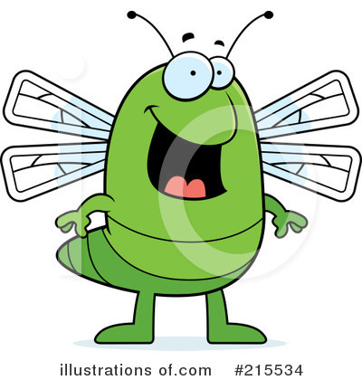 Dragonfly Clipart #215534 by Cory Thoman