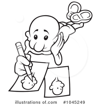 Royalty-Free (RF) Drawing Clipart Illustration by dero - Stock Sample #1045249