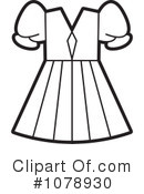 Dress Clipart #1078930 by Lal Perera