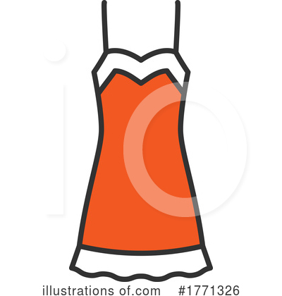 Dress Clipart #1771326 by Vector Tradition SM