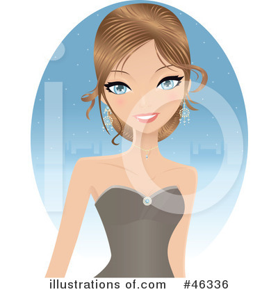 Royalty-Free (RF) Dress Clipart Illustration by Melisende Vector - Stock Sample #46336