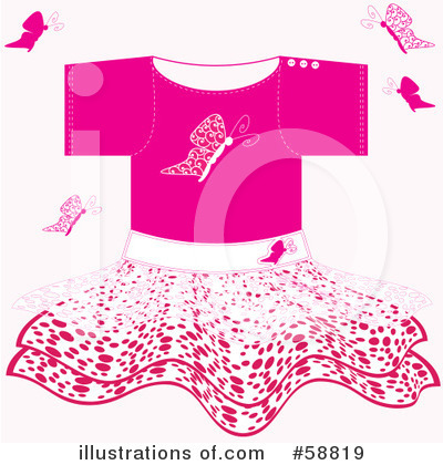 Royalty-Free (RF) Dress Clipart Illustration by kaycee - Stock Sample #58819
