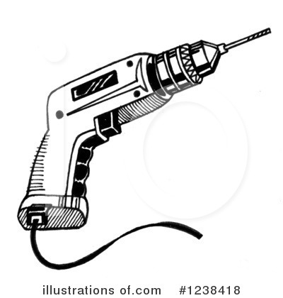 Electric Drill Clipart #1238418 by LoopyLand