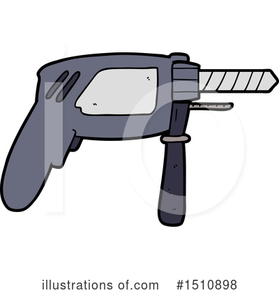 Electric Drill Clipart #1510898 by lineartestpilot