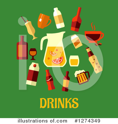 Royalty-Free (RF) Drink Clipart Illustration by Vector Tradition SM - Stock Sample #1274349