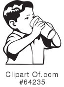 Drinking Clipart #64235 by David Rey