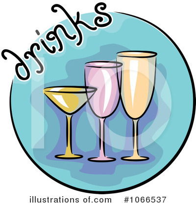 Royalty-Free (RF) Drinks Clipart Illustration by BNP Design Studio - Stock Sample #1066537