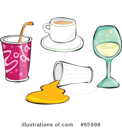 Royalty-Free (RF) Drinks Clipart Illustration by Prawny - Stock Sample #65998