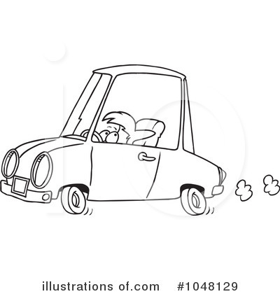 Royalty-Free (RF) Driver Clipart Illustration by toonaday - Stock Sample #1048129