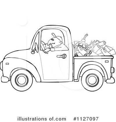 Royalty-Free (RF) Driver Clipart Illustration by djart - Stock Sample #1127097