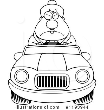 Royalty-Free (RF) Driver Clipart Illustration by Cory Thoman - Stock Sample #1193944
