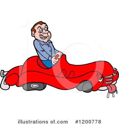 Cars Clipart #1200778 by LaffToon