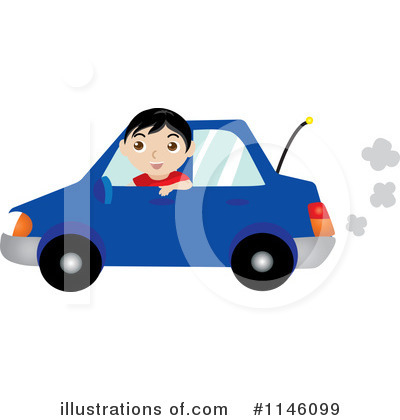 Driving Clipart #1146099 by Rosie Piter
