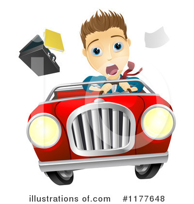 Driving Clipart #1177648 by AtStockIllustration