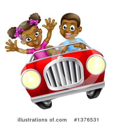 Driving Clipart #1376531 by AtStockIllustration
