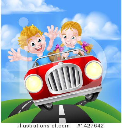 Royalty-Free (RF) Driving Clipart Illustration by AtStockIllustration - Stock Sample #1427642