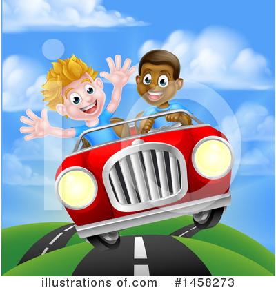 Driving Clipart #1458273 by AtStockIllustration