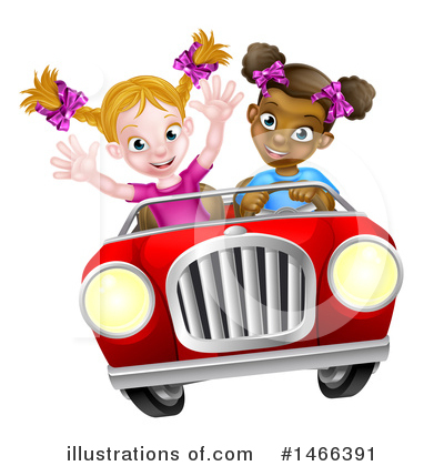 Driving Clipart #1466391 by AtStockIllustration