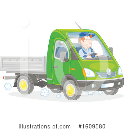 Royalty-Free (RF) Driving Clipart Illustration by Alex Bannykh - Stock Sample #1609580