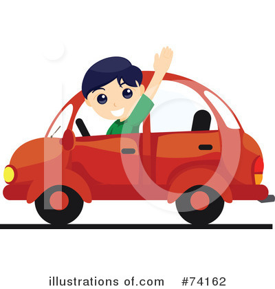 Royalty-Free (RF) Driving Clipart Illustration by BNP Design Studio - Stock Sample #74162