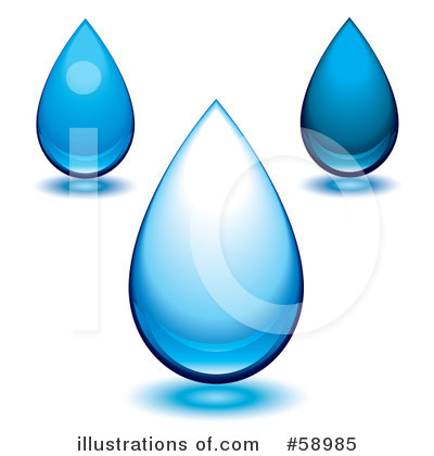 Water Drop Clipart #58985 by michaeltravers