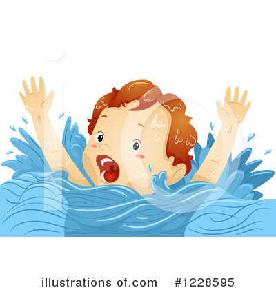 Royalty-Free (RF) Drowning Clipart Illustration by BNP Design Studio - Stock Sample #1228595