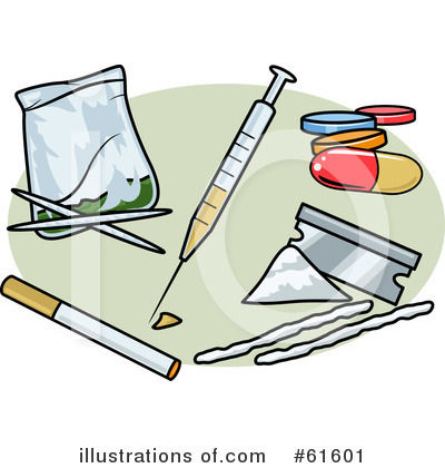 Royalty-Free (RF) Drugs Clipart Illustration by r formidable - Stock Sample #61601
