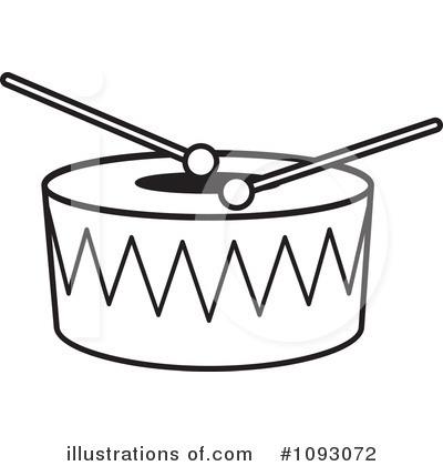 Royalty-Free (RF) Drum Clipart Illustration by Lal Perera - Stock Sample #1093072