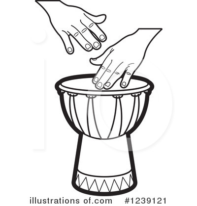 Royalty-Free (RF) Drum Clipart Illustration by Lal Perera - Stock Sample #1239121