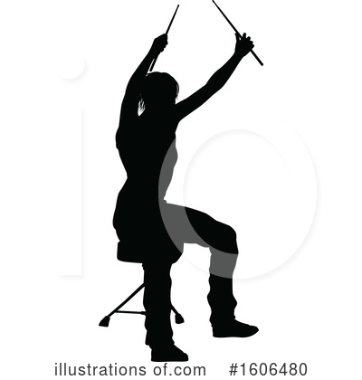 Drummer Clipart #1606480 by AtStockIllustration