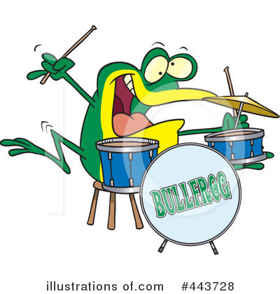 Bullfrog Clipart #443728 by toonaday