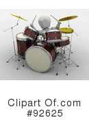 Drummer Clipart #92625 by KJ Pargeter