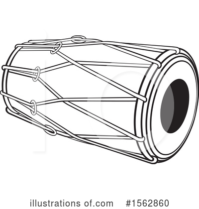 Royalty-Free (RF) Drums Clipart Illustration by Lal Perera - Stock Sample #1562860