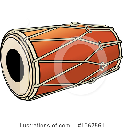 Royalty-Free (RF) Drums Clipart Illustration by Lal Perera - Stock Sample #1562861